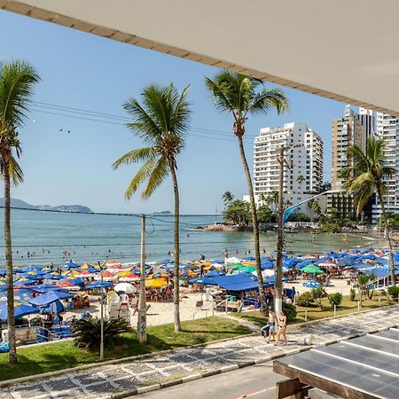 Apto - Predio De Frente Para Praia - Asturias - Guaruja - 2 Vagas Garagem - Wi-Fi E Ar Condicionado Exteriör bild